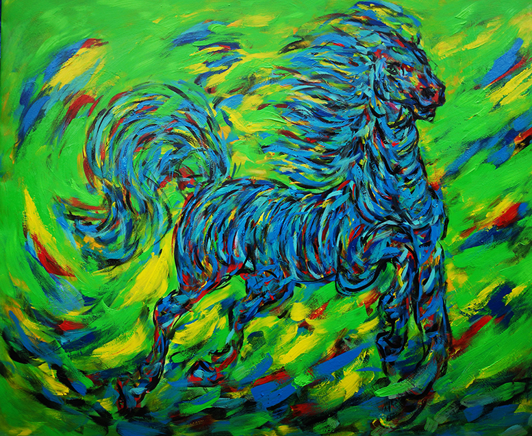 1 ADAM BOJARA K1 120X100 AKRYL PL. 2022