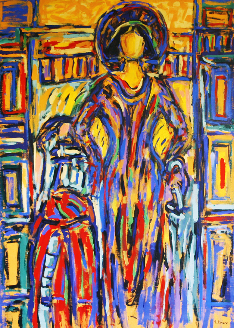 109.' adam bojara 'ona'' 140x200 2002