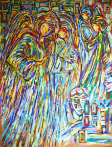 111. adam bojara ''anioły'' 140x200 2002