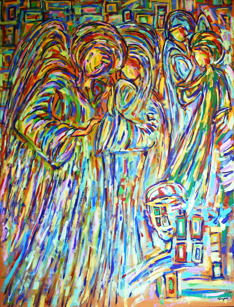 111. adam bojara ''anioły'' 140x200 2002