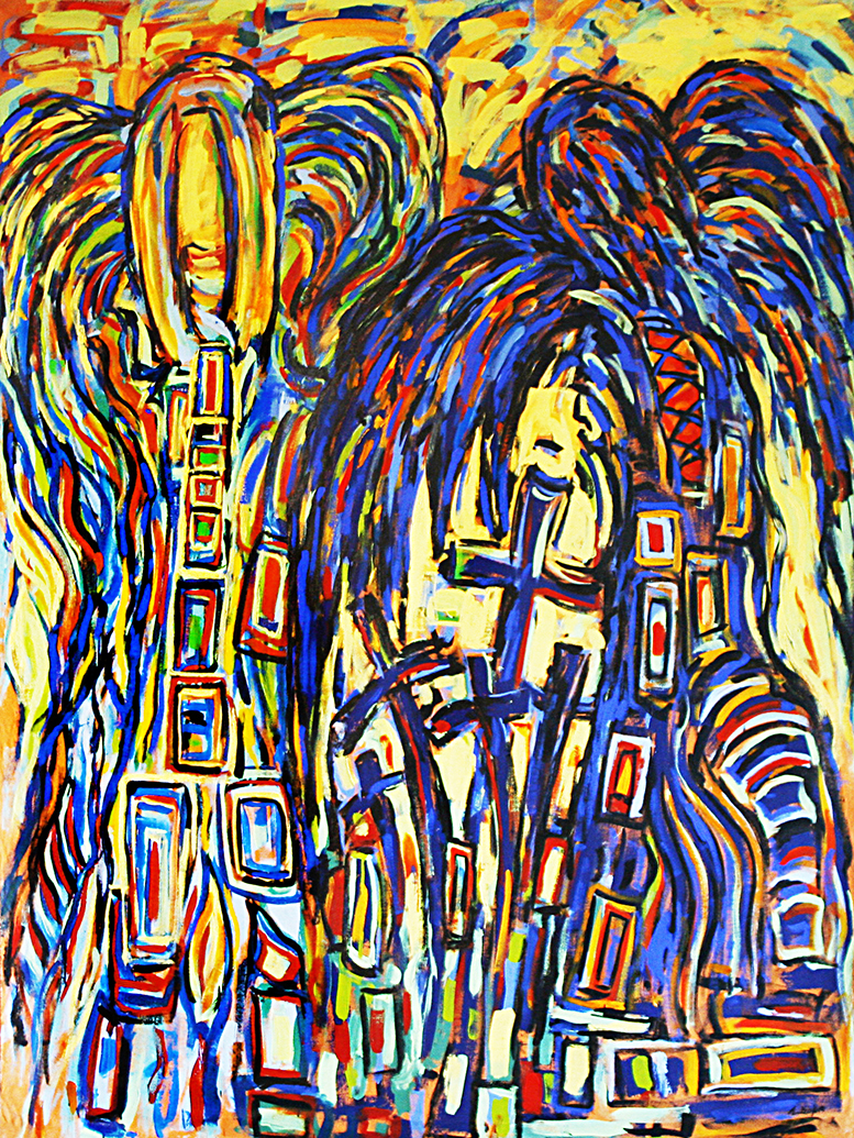 118 adam bojara .''anioły'' 140x200 2002