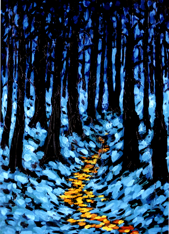 13 adam bojara zŁoty potok akryl pŁ. 100x120 2003