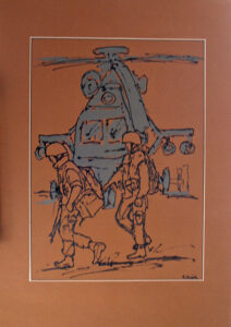 16 adam bojara akryl karton ''nato'' 50x70 1994