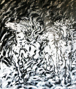 19 adam bojara ''k19'' akryl pŁ. 140x170 2002