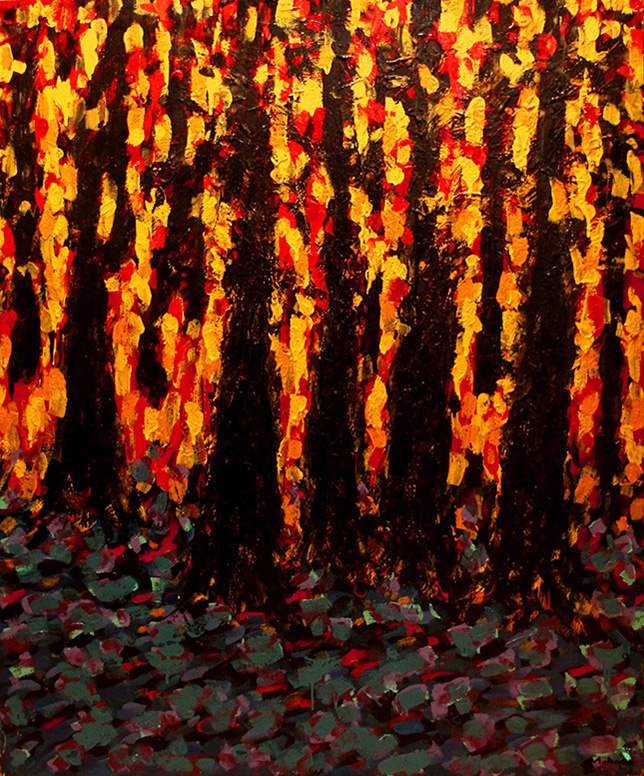 19 adam bojara ''o19'' 100x120 akryl 1998