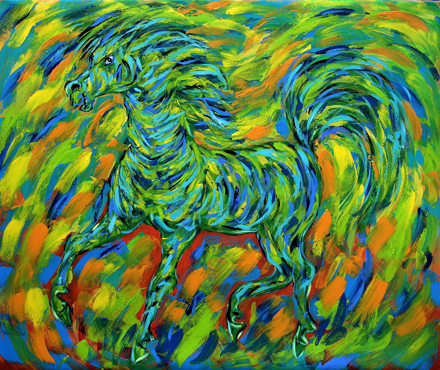 2 adam bojara ''k2'' 120x100 akryl pl. 2023