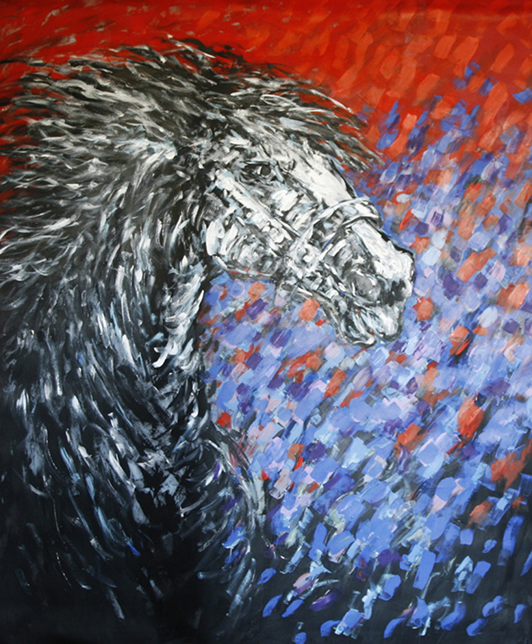 35 adam bojara ''k35'' 140x170 akryl pŁ. 2005