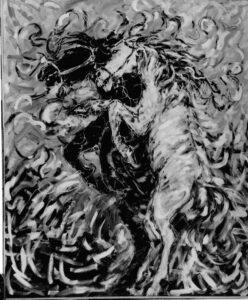 39 adam bojara ''k39'' akryl pŁ. pŁ.120 x 170 1990