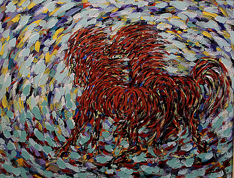 40 adam bojara k40 90x70 akryl pŁ. 2020