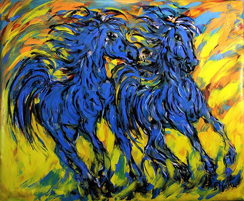 50 adam bojara ''k50'' akryl pŁ. 100x100 2023