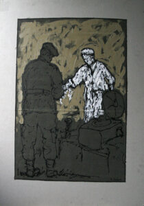 7 adam bojara akryl brezent ''nato''' 50x70 1994