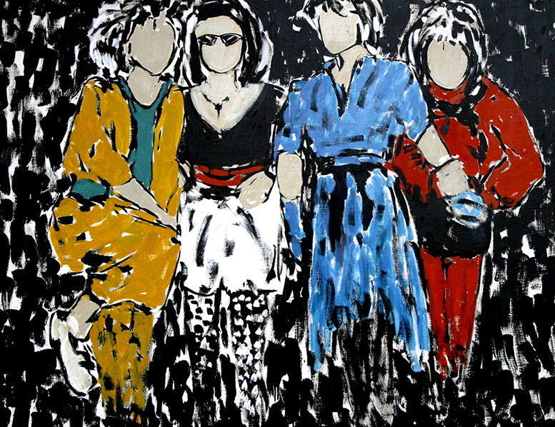 73 DZIEWCZYNY 146 X114 AKRYL PL. 2005