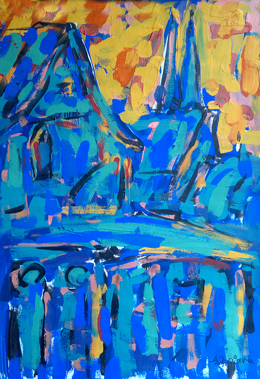 adam bojara frankfurt ''9'' 50x70 karton