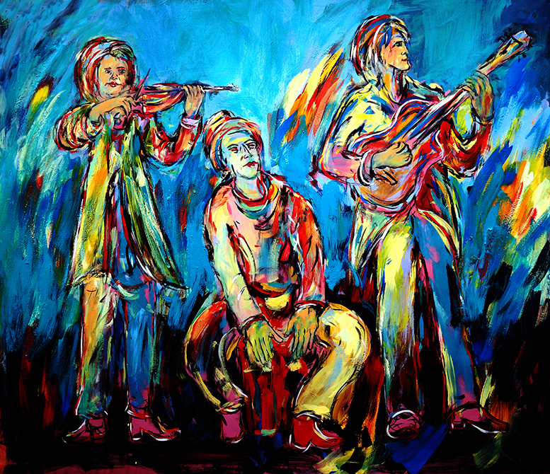 ADAM BOJARA GRAMY 2 110X140 AKRYL PL. 2022