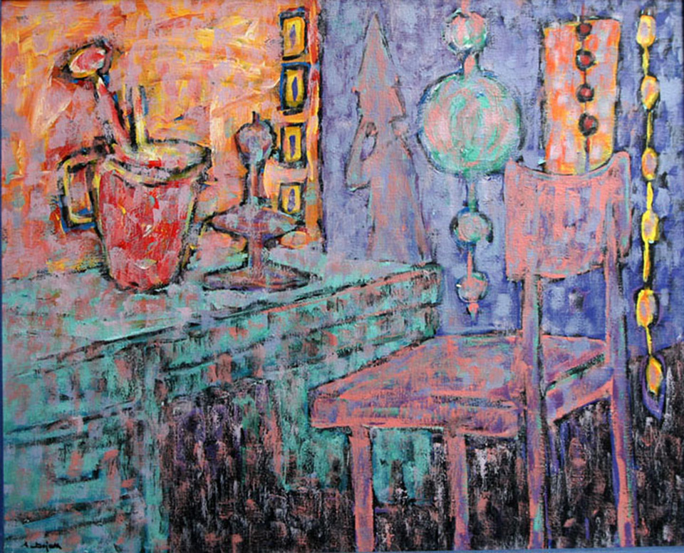 mn 3 adam bojara akryl pŁ. 100x81 1999