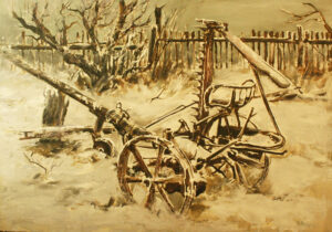 ''piaskÓw'' 130x100 olej pŁ. 1987